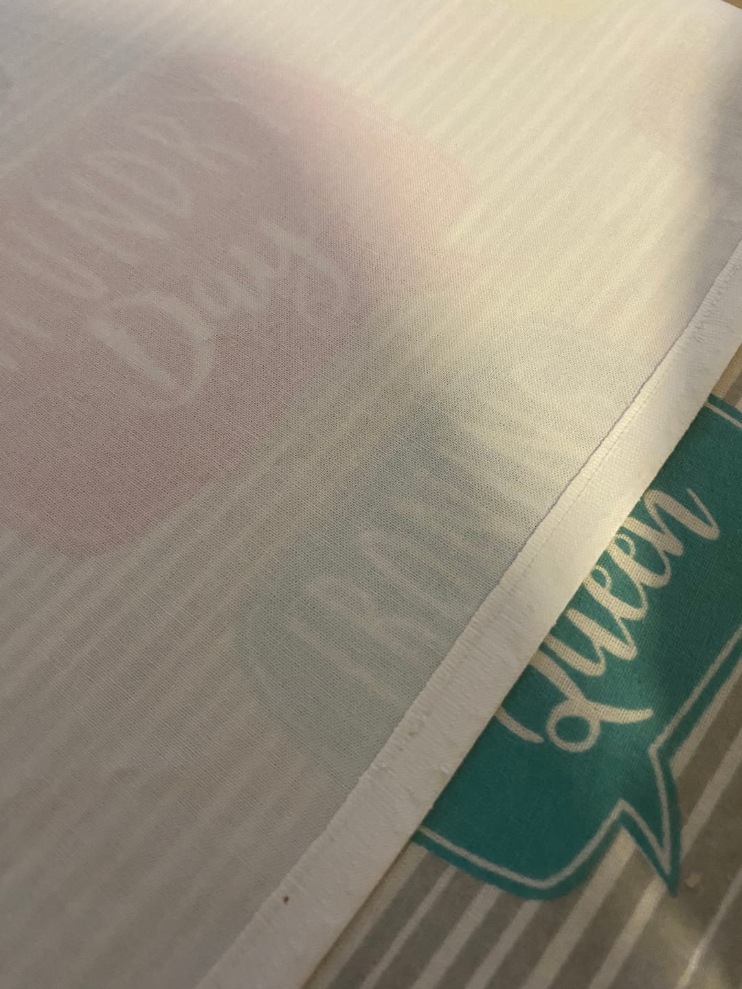Customer photo review of Plain Craft Cotton Fabric