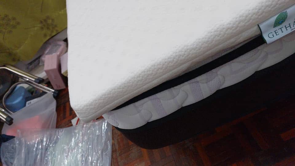 Customer photo review of Getha Tofu Latex Topper - Classic