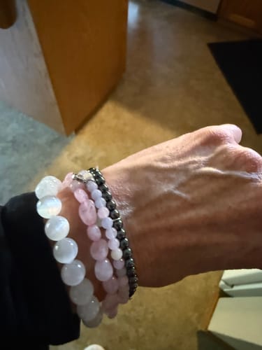 Customer photo review of Selenite Bracelet