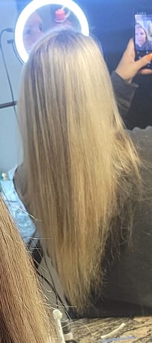 Customer photo review of Weightless Shampoo & Conditioner Set