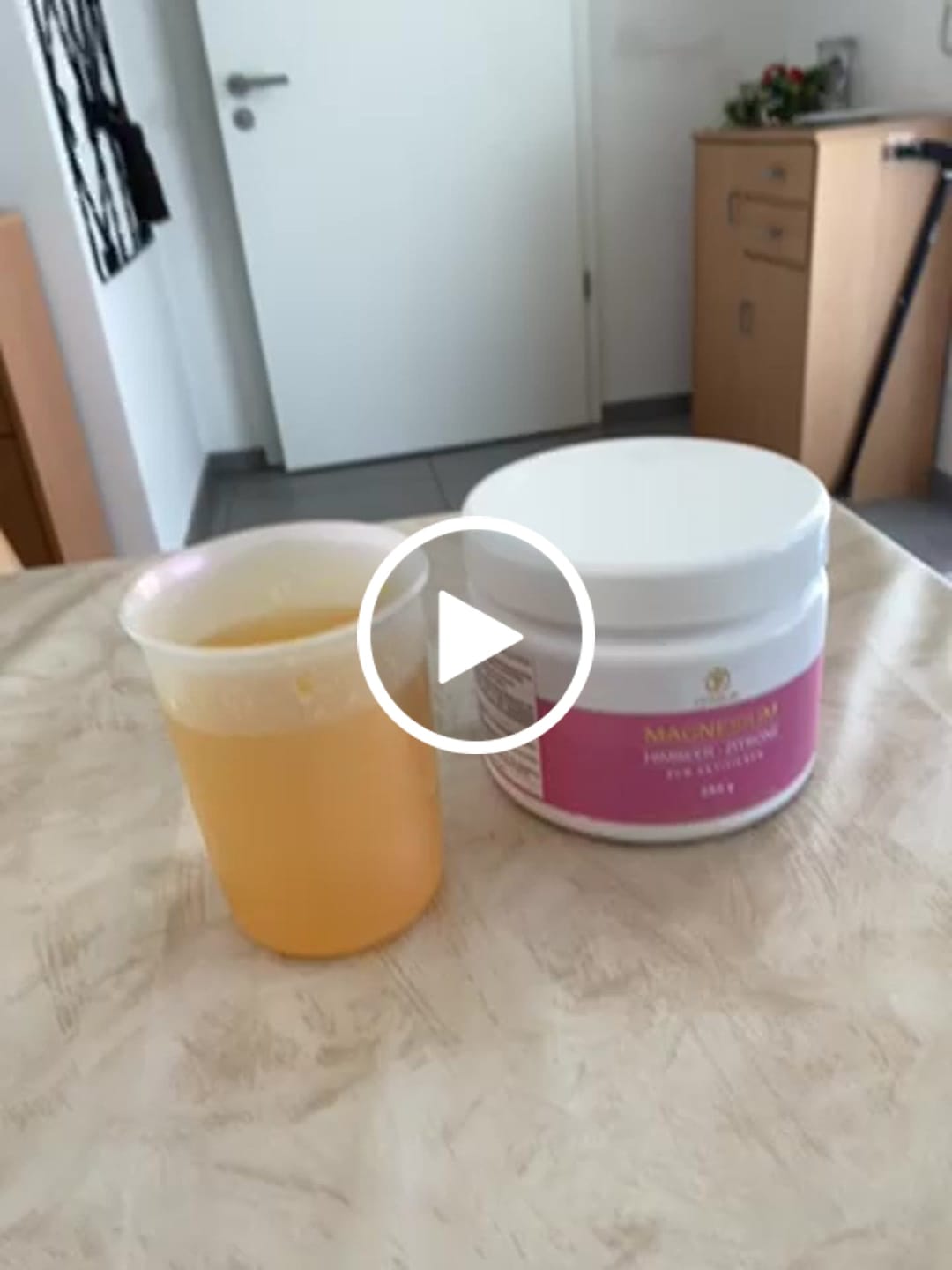 Customer video review of Ionisches Magnesium **Himbeer-Zitrone** 250g Dose