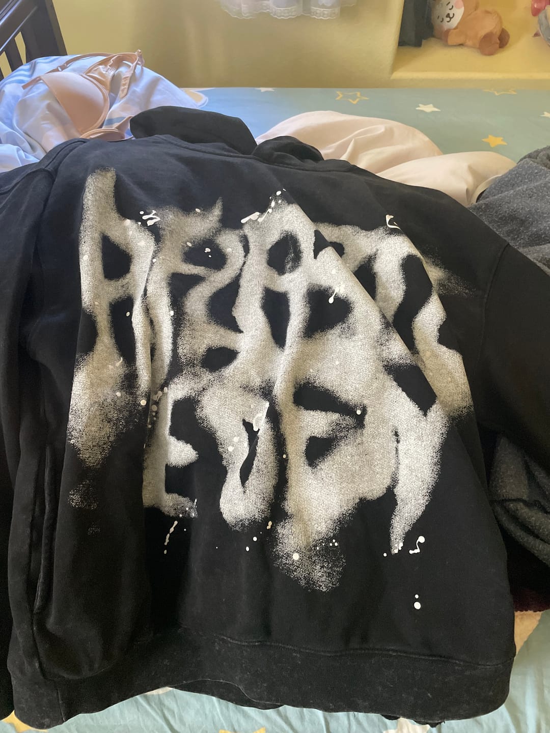 Customer photo review of Aelfric Eden Abstract Graphic Hoodie
