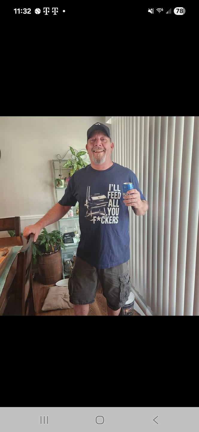 Customer photo review of I'll Feed All You F*ckers T-Shirt