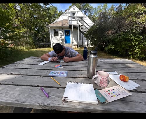 Customer photo review of Tobio's™ Watercolor Kit