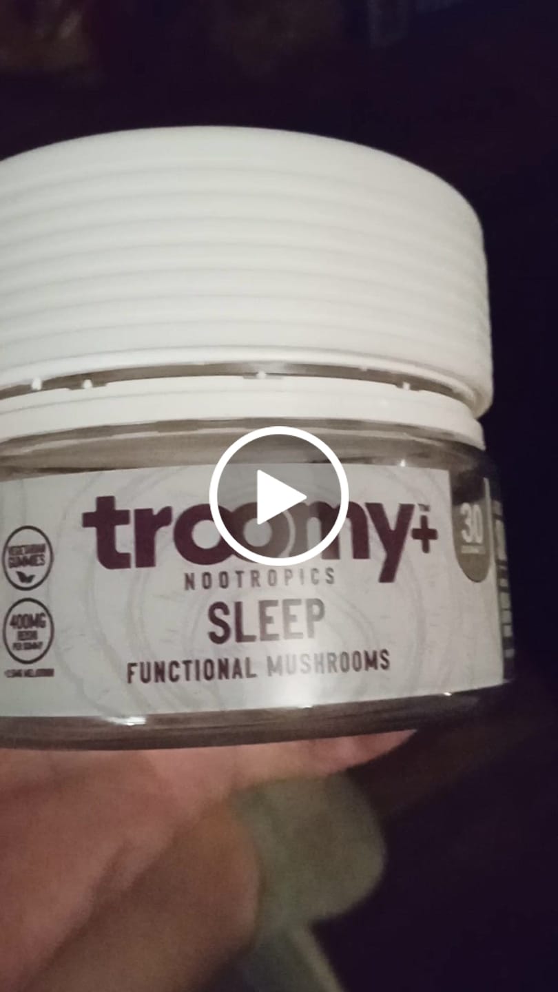 Customer video review of Sleep: Reishi + Melatonin Gummies