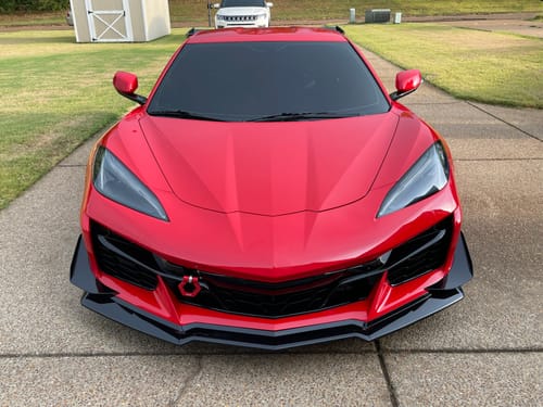 Customer photo review of 2020-2024 Corvette C8 Stingray Z06 Track Package 15pcs Full Conversion Front Bumper Body Kit