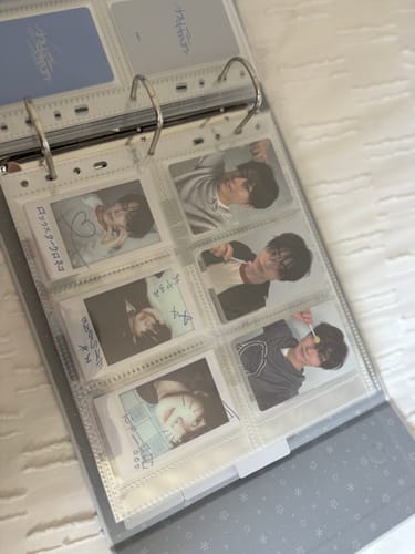 Customer photo review of Winter - Deluxe Wide - A5 myCOLLECTION Binder
