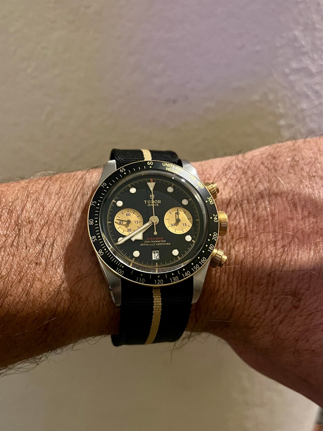 Customer photo review of Nautilus One - Tudor Black