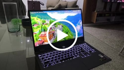 Customer video review of Laptop Lenovo LOQ 15AHP9 – 15.6" Full HD 144Hz – AMD Ryzen 5 8645HS – 16GB DDR5 – NVIDIA GeForce RTX 4050 – 1TB SSD