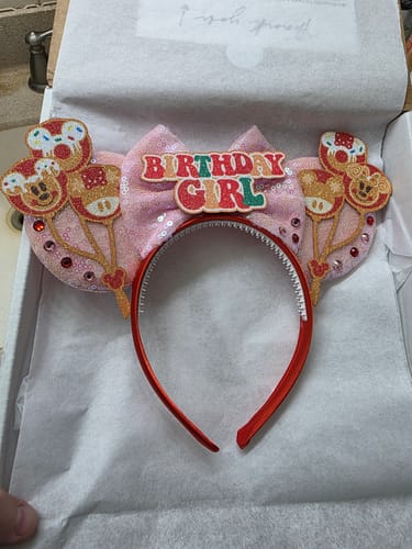 undefined review of Christmas Birthday Girl Mickey Ears image 1 out of 1