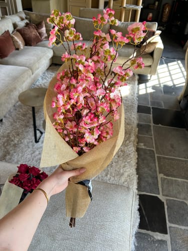 Fotorecensie van een klant over Zijden Bloesem - Fuchsia roze