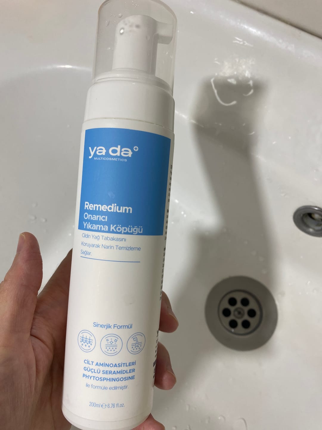 Customer photo review of Remedium Onarıcı Yıkama Köpüğü