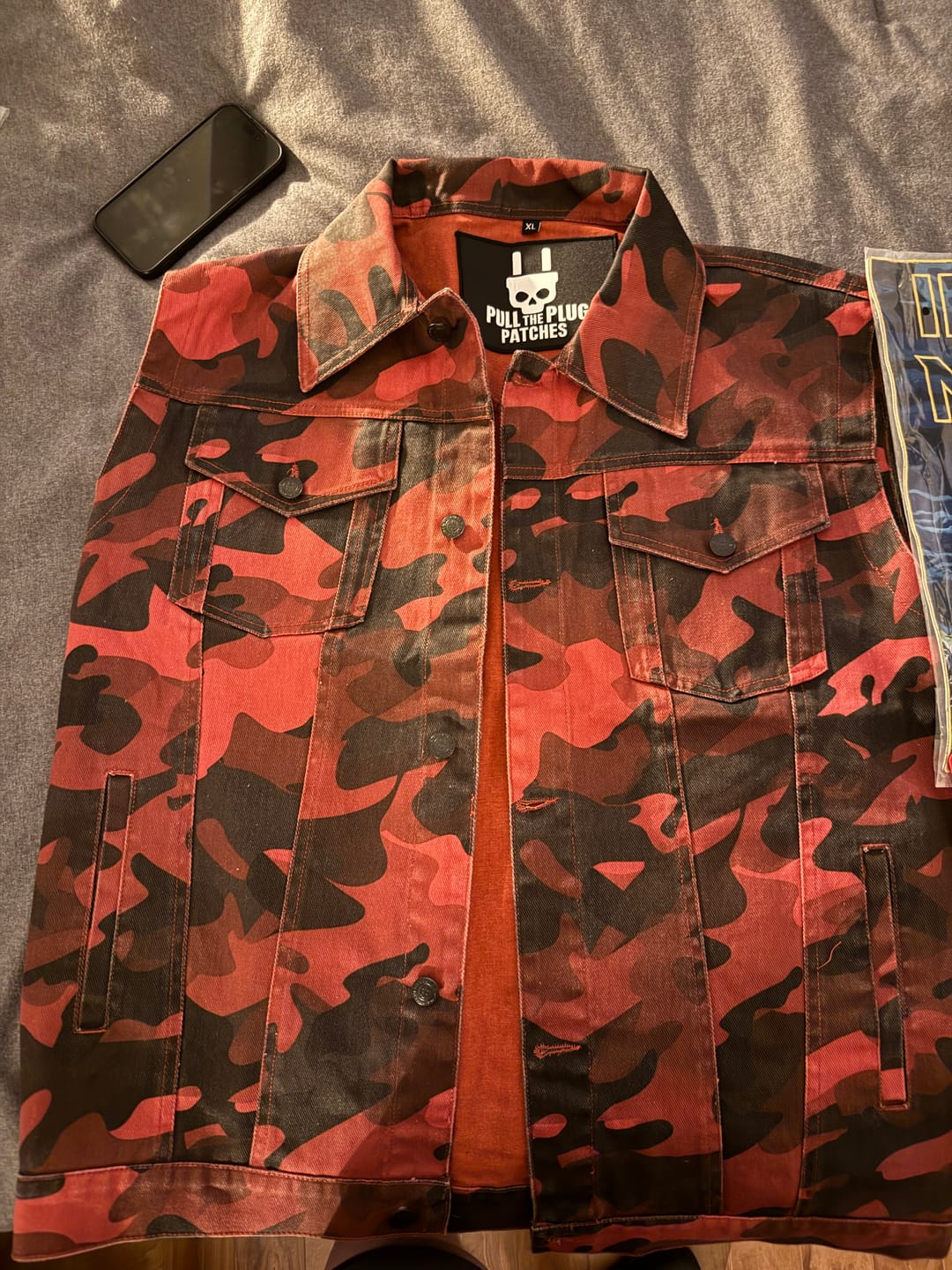 Customer photo review of The Camouflage In The Sky Is Ours - Vest