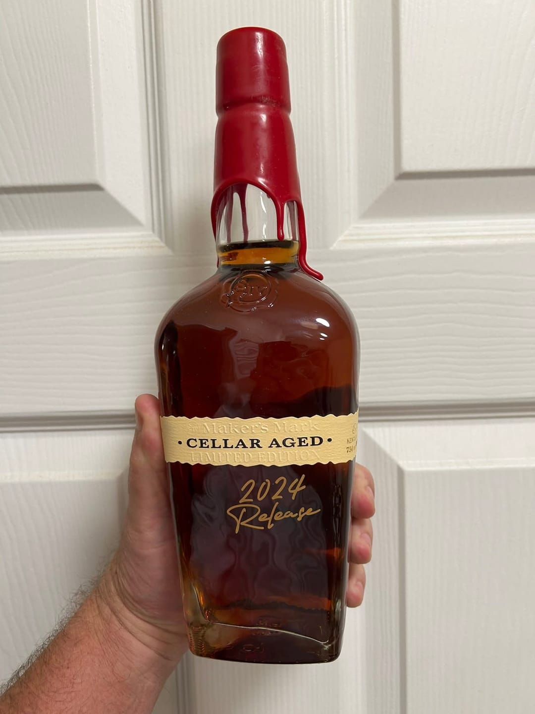 Customer photo review of Maker’s Mark Cellar Aged 2024 Straight Bourbon 750 ml