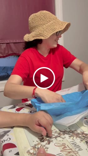 Customer video review of Dolly® Personalized Crochet Doll with Photo Card