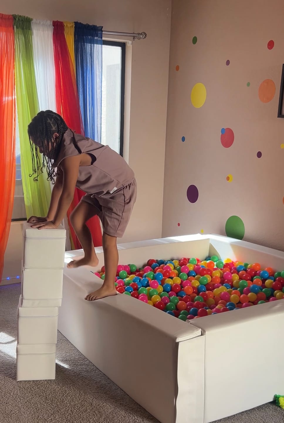 Customer photo review of Soft Play -6 -Cubes 8"