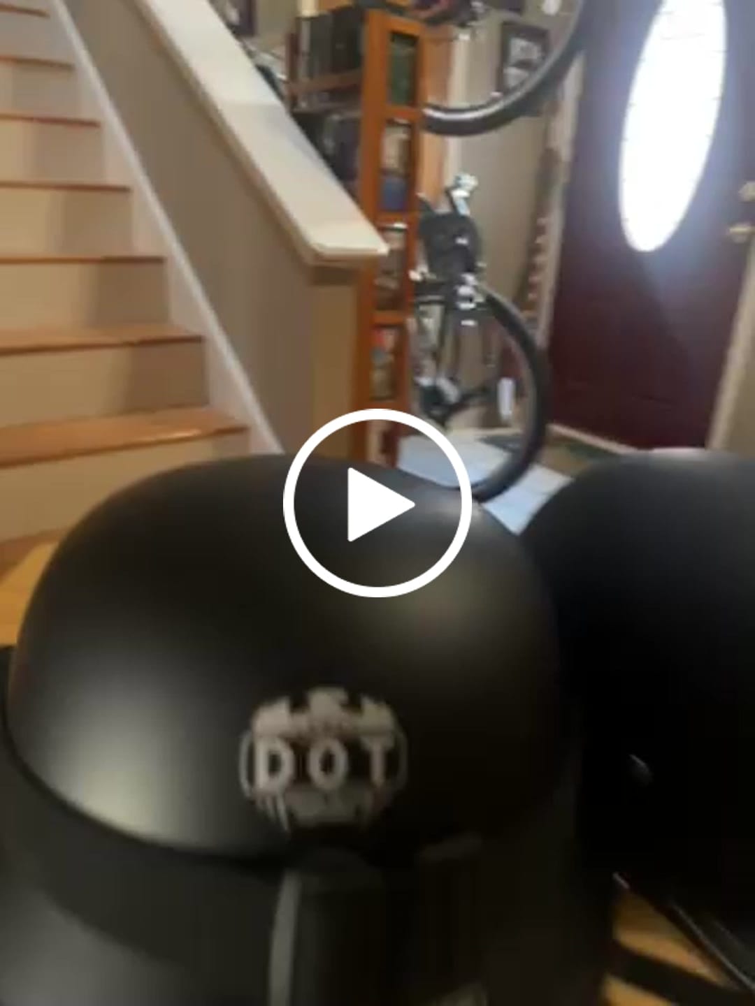 Customer video review of Lightweight Mayan DOT Germanator Helmet / Matte Black