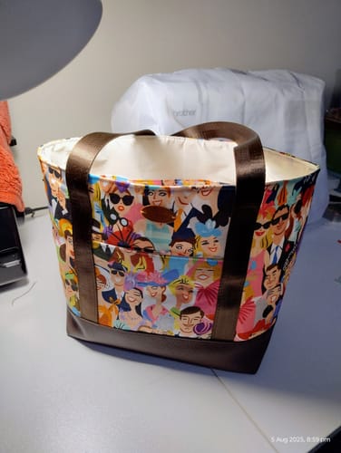 Customer photo review of Petite Set Tote Pattern