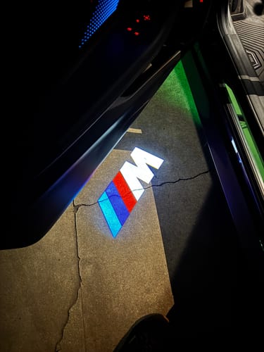 Customer photo review of BMW LED DOOR LIGHTS