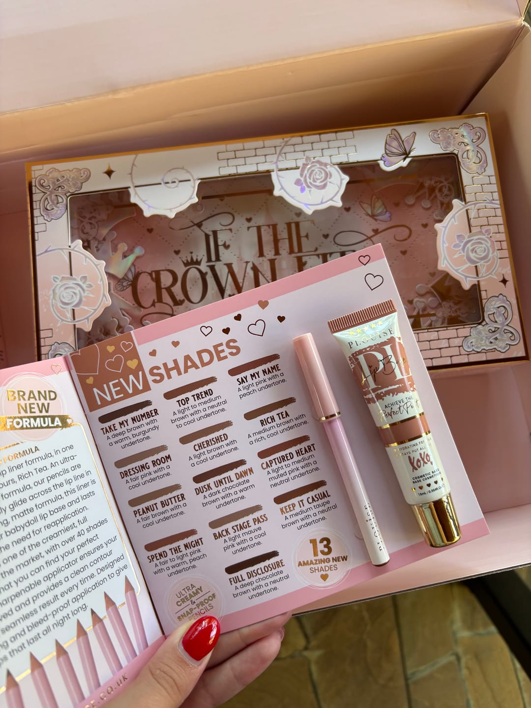 Customer photo review of P. Louise Lips That Last All Night Magazine Lip Duo - June Addition