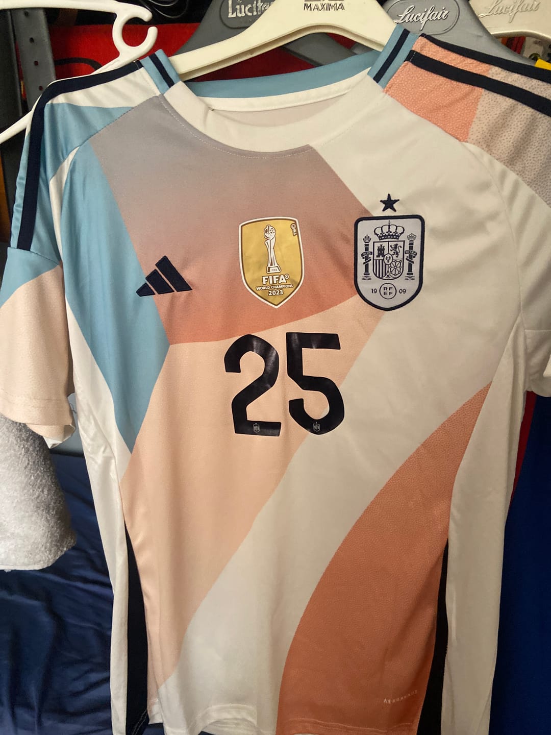 Customer photo review of Fermin Lopez Spain Jersey – | Trikot | Maillot Soccer Shirt