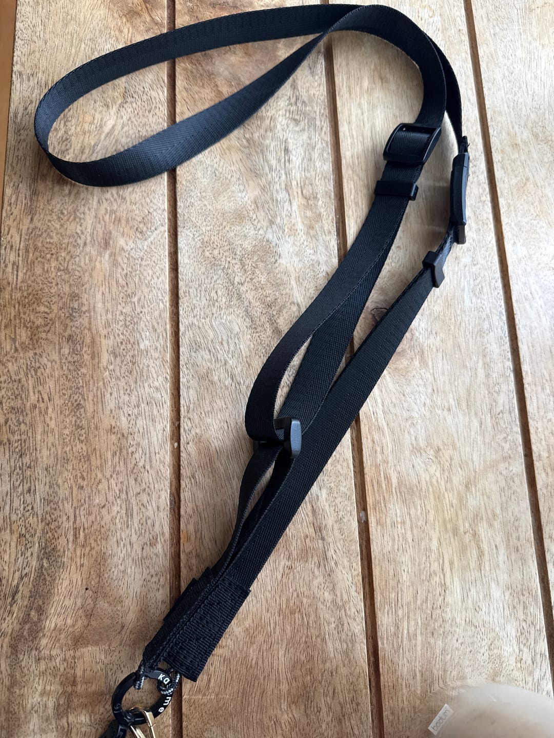 Customer photo review of Crossbody Phone Strap Black