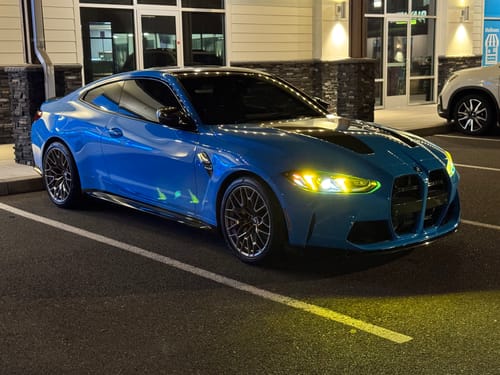 Customer photo review of G8X M3/M4 - Carbon Fiber Fender Vent Trims