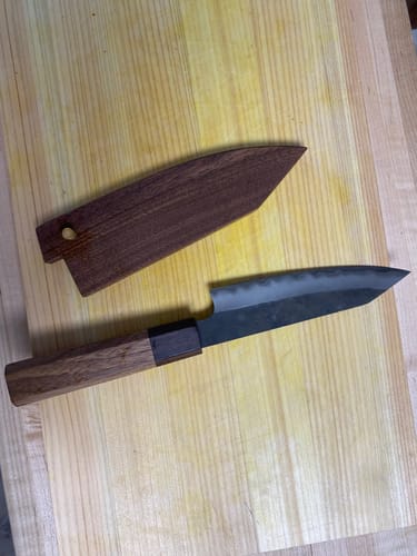 Customer photo review of Kenshiro Hatono AO Petty 135 mm