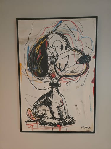 Customer review photo for Abstract Graffiti Art #GA051