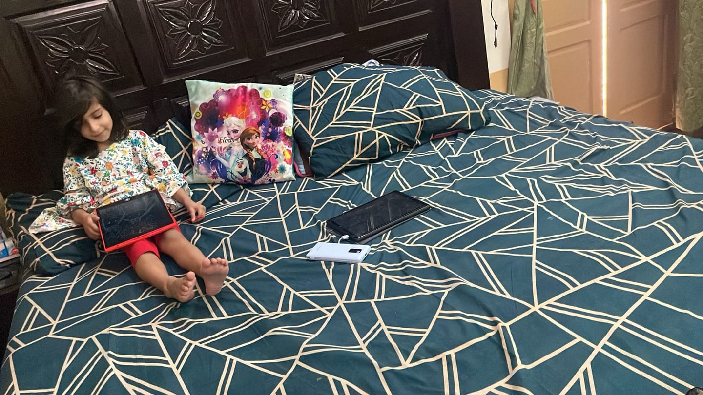 Customer photo review of EMBER FITTED SHEET - (PREMIUM)