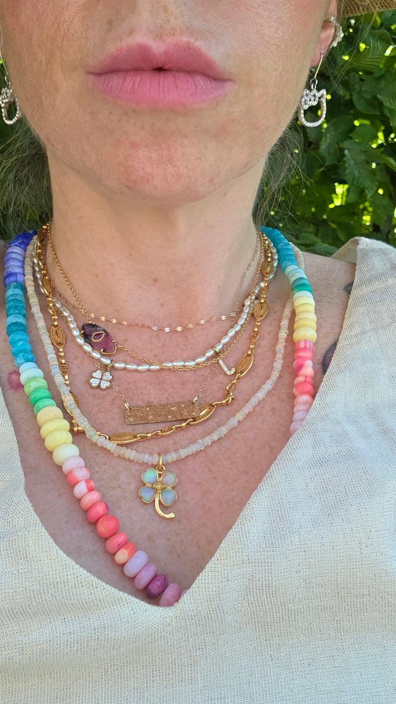 Customer photo review of Collier carmellina - Bohemian rhapsodie