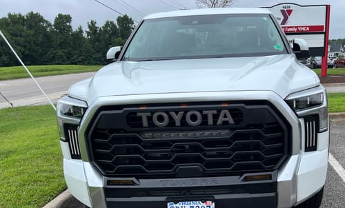 Customer photo review of 2022-2025 Tundra TRD Pro Style Grille