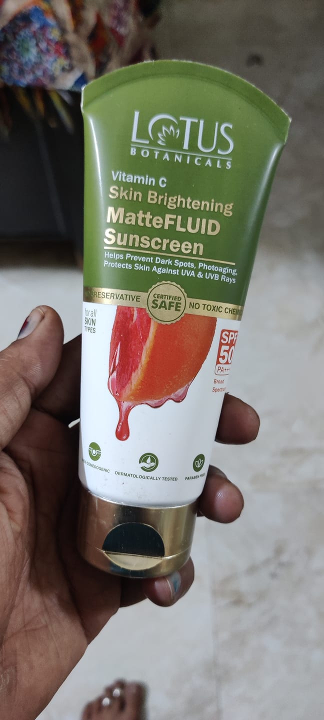 Customer photo review of Vitamin C Skin Brightening Face Serum