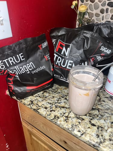 Customer photo review of True Meal Low Carb Meal Replacement