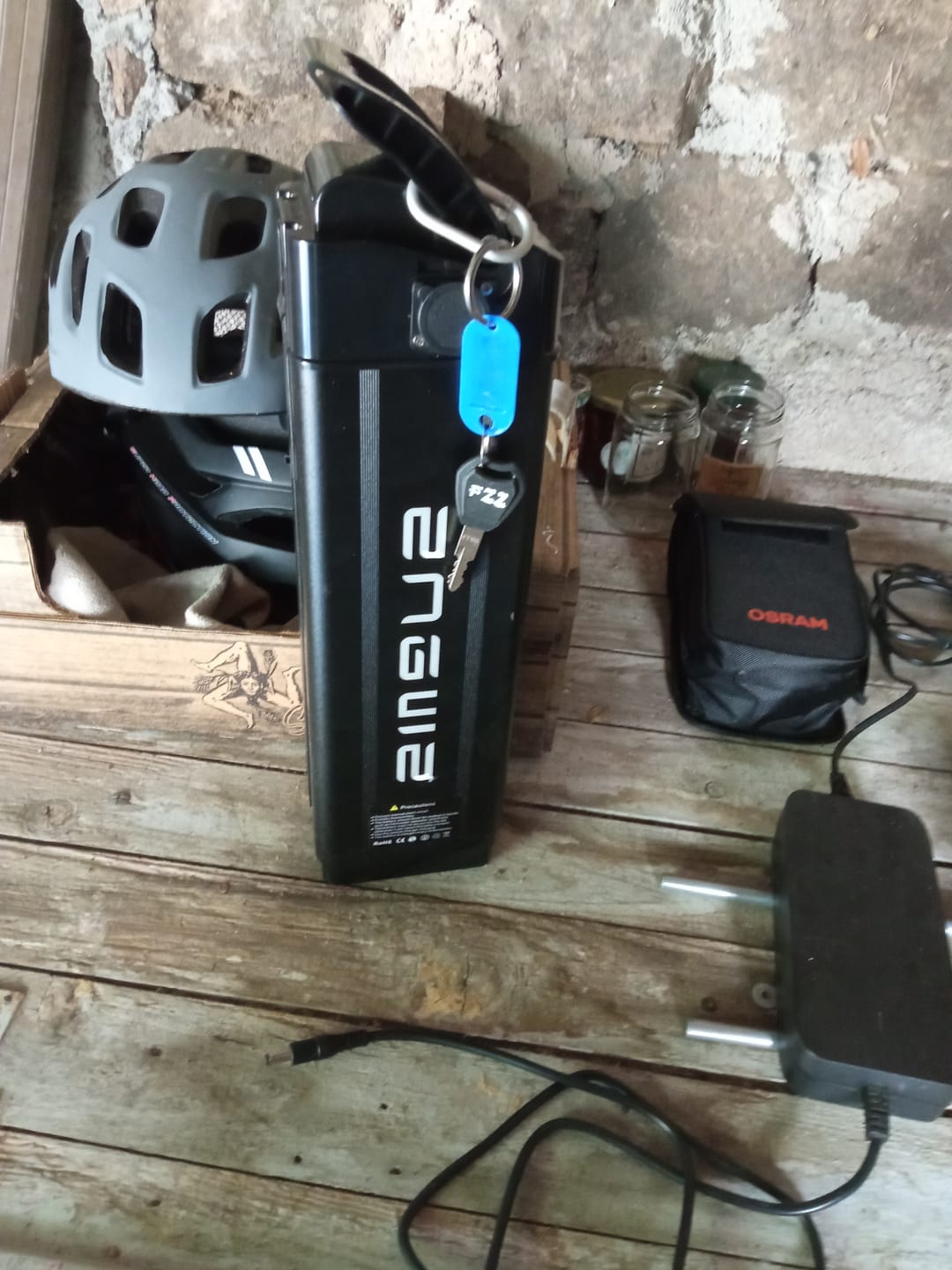 Customer photo review of 36V 15.6Ah Lithium Battery For Engwe L20 SE Electric Bike
