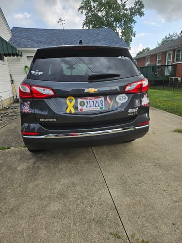 Customer photo review of Grandma Mom Doll With Heart Personalized Decal