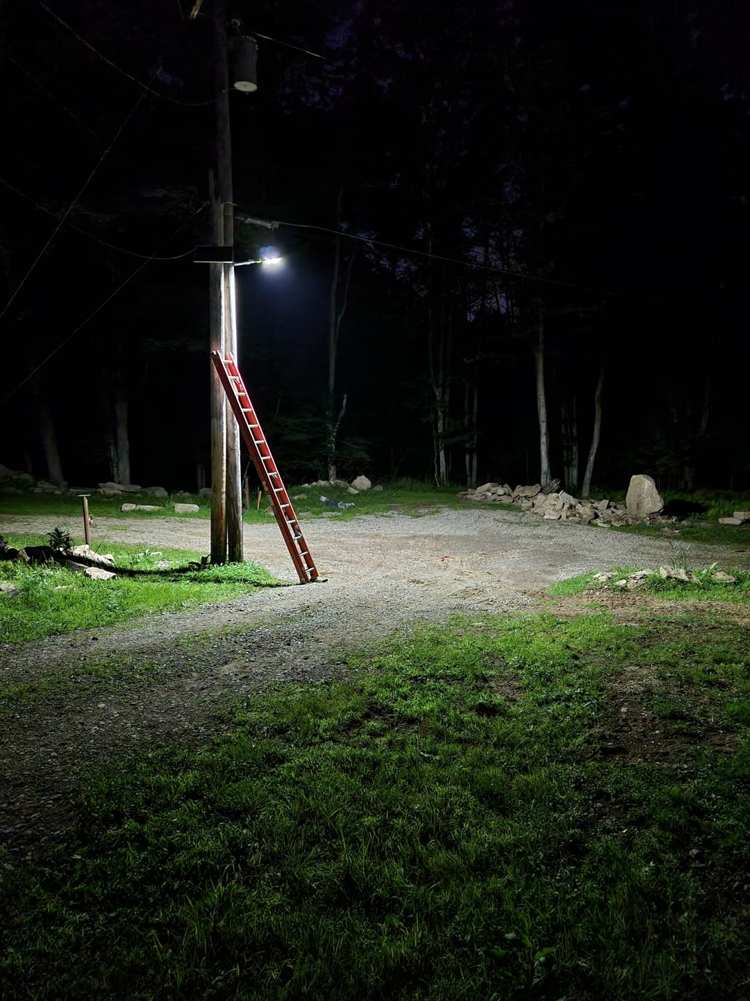 Customer photo review of 175W Solar Street Light 17500 Lumens | Packs
