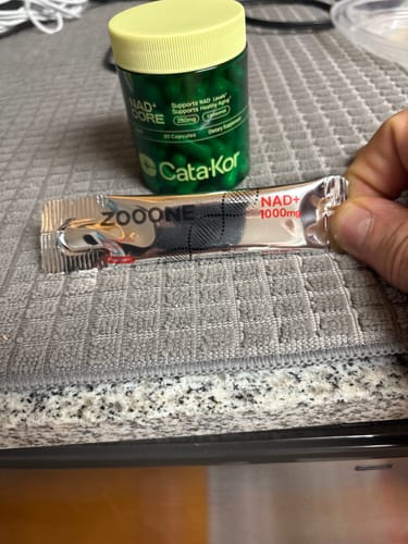 Customer photo review of Cata Nutra™ NAD+ Nicotinamide Riboside
