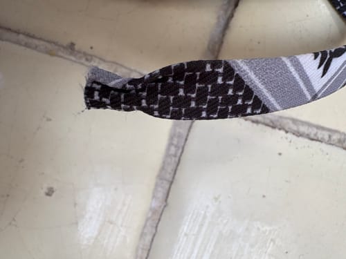 Customer photo review of Keffiyeh Bracelet