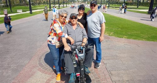 Customer photo review of ATTO SPORT Portable Mobility Scooter