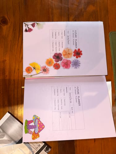 Customer photo review of Future Planner