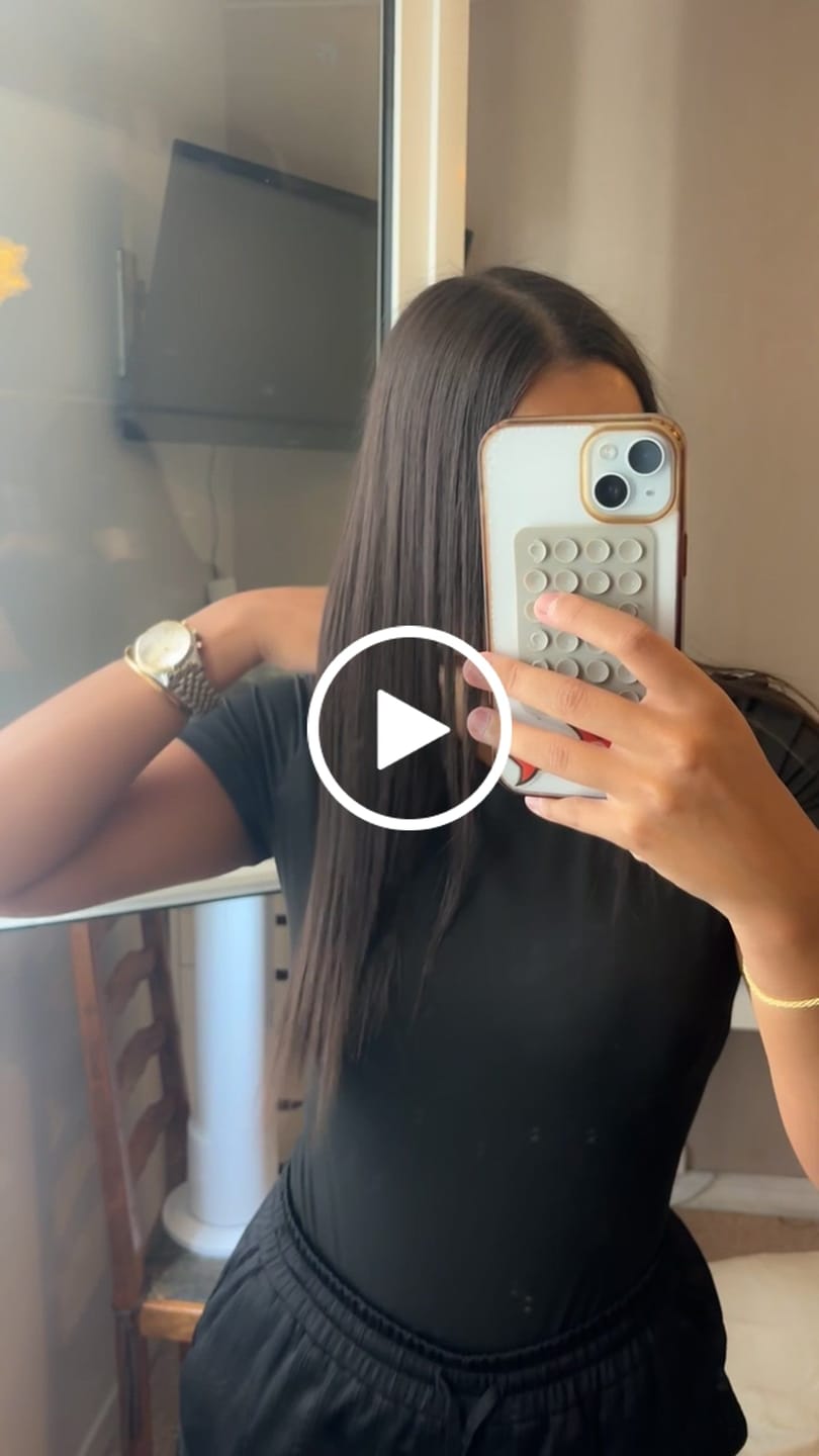 Customer video review of Lissage Indien Professionnel à la Protéine, Collagène & Huiles Naturelles – Effet Glossy – Donna Liso