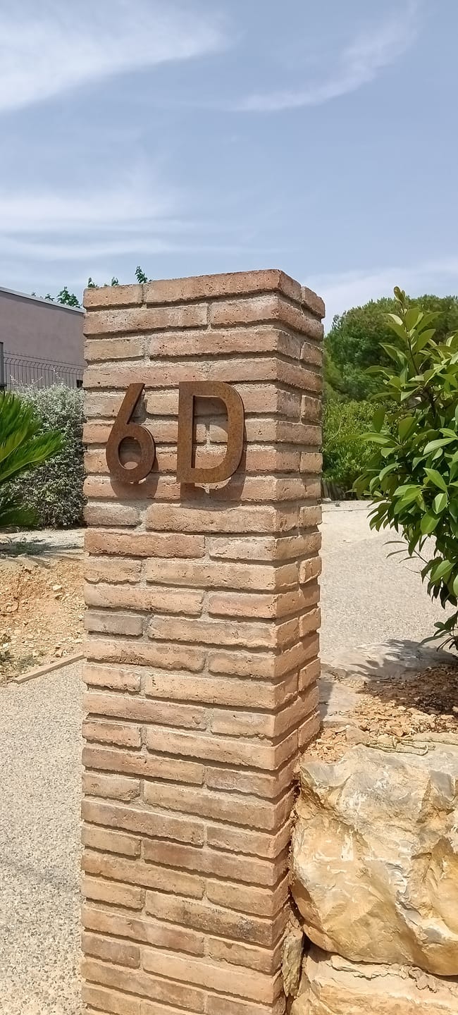 Customer photo review of Numeri e lettere singole 3D