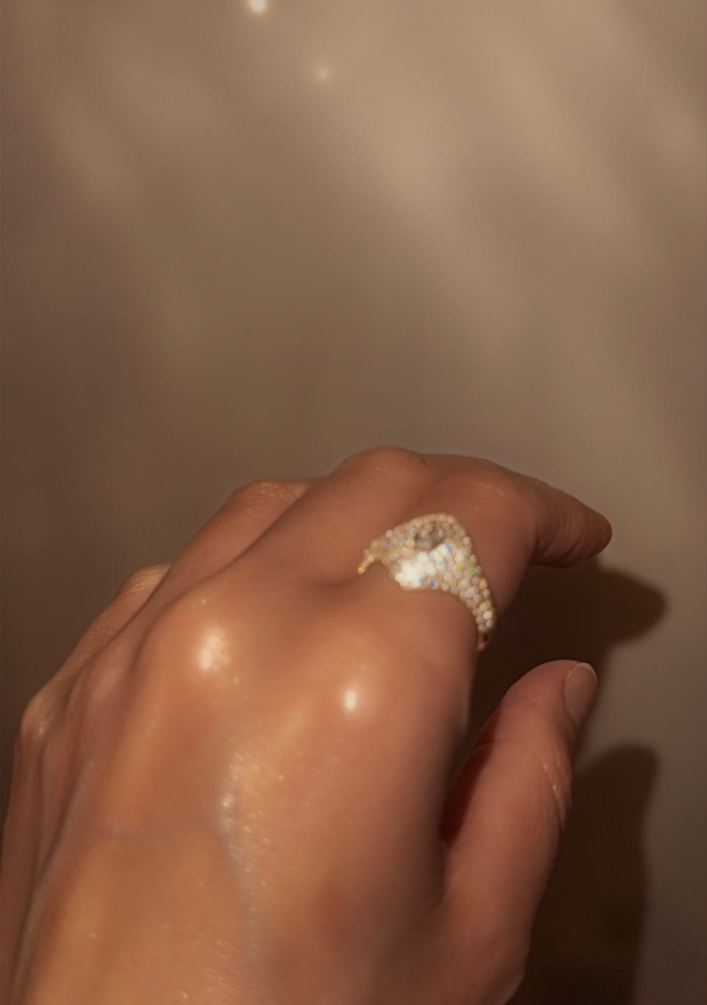 Customer photo review of PAMELA RING - GOLD