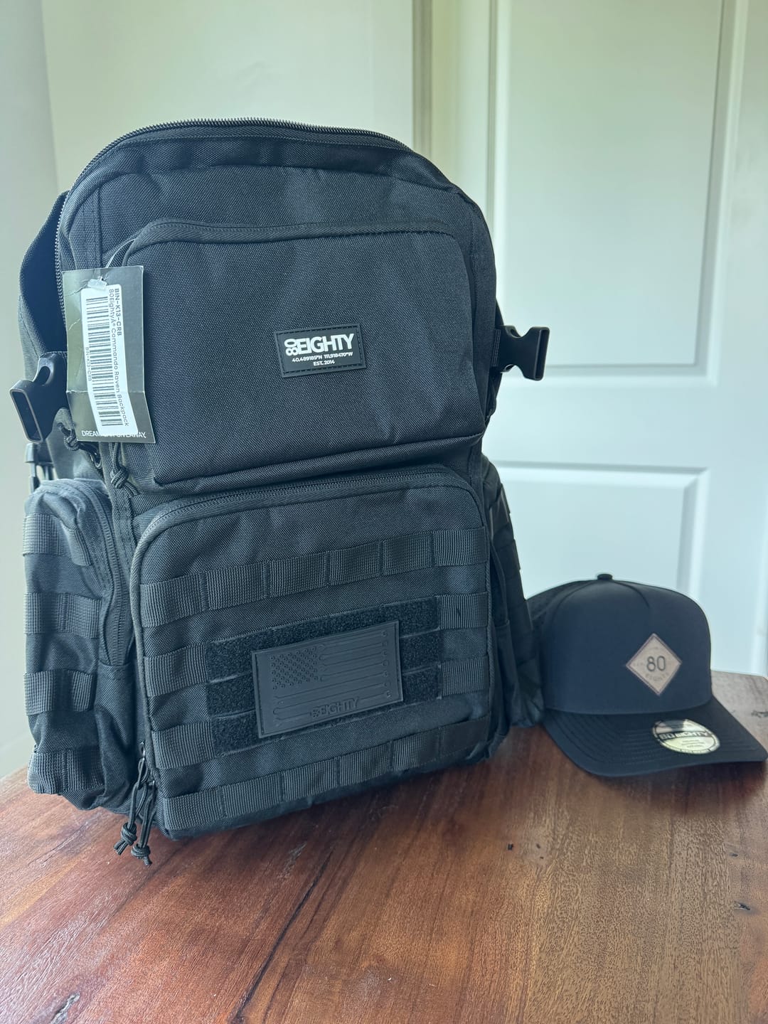 Customer photo review of 80Eighty® Commando Raven Backpack