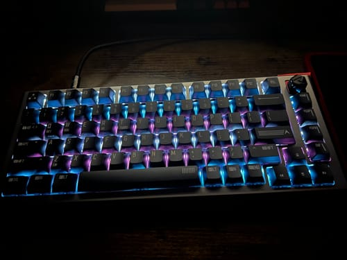 Customer photo review of A75 Ultra HE Magnetic Switch Custom Keyboard- Be Drunk, Be Ace