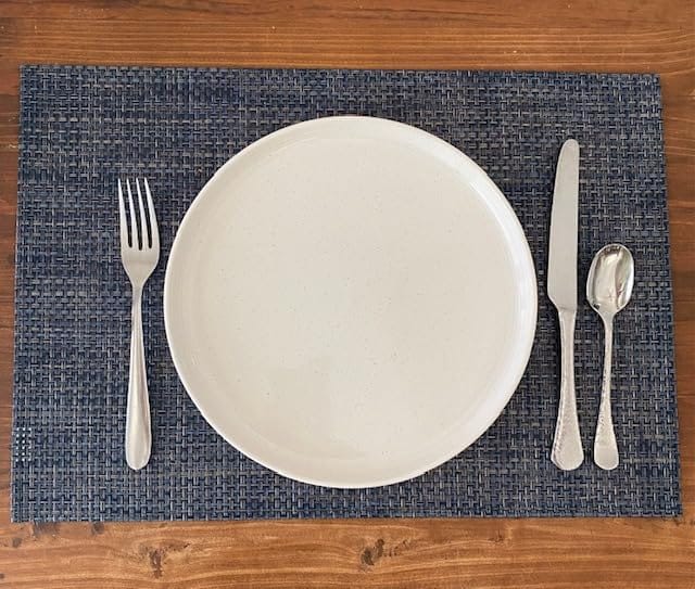 Customer photo review of Pebblone Dinner Plates - Set of 6
