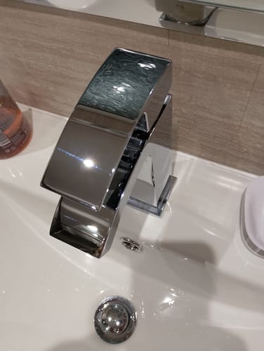 Customer photo review of Finesse Basin Mono Mixer Tap with Waste