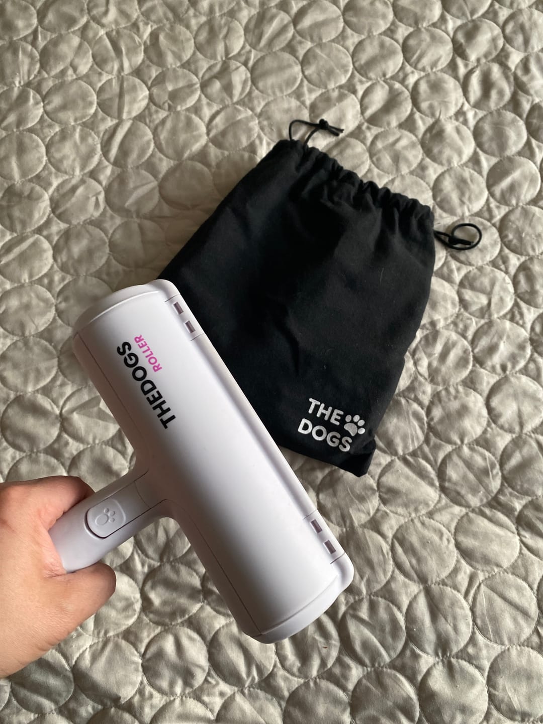 Customer photo review of THE DOGS Roller: Elimina pelos y pelusas