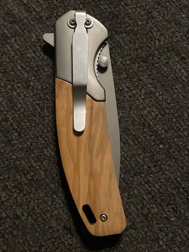 Customer photo review of HOLY GRAIL™ POCKET KNIFE